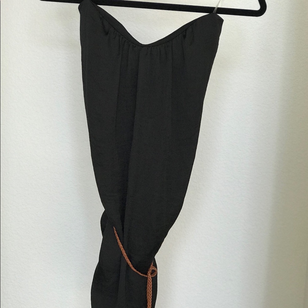 Sexy Black Strapless Dress